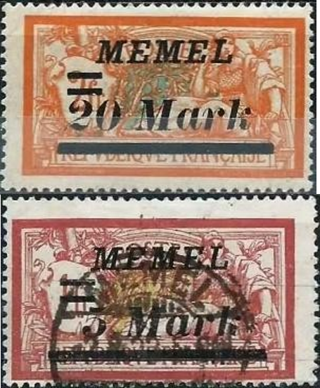 20 et 30mk memel