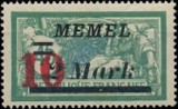 Timbre 1923 Memel 1